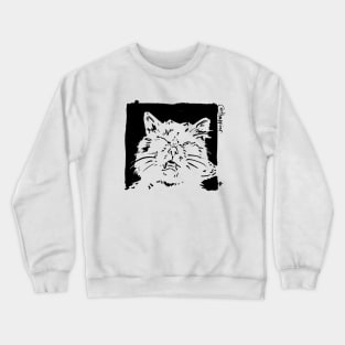 Sleepy cat Crewneck Sweatshirt